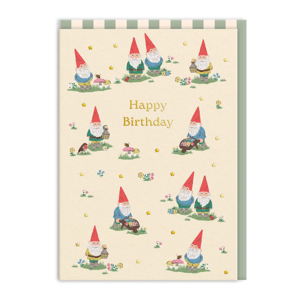 Gnomes Birthday Card