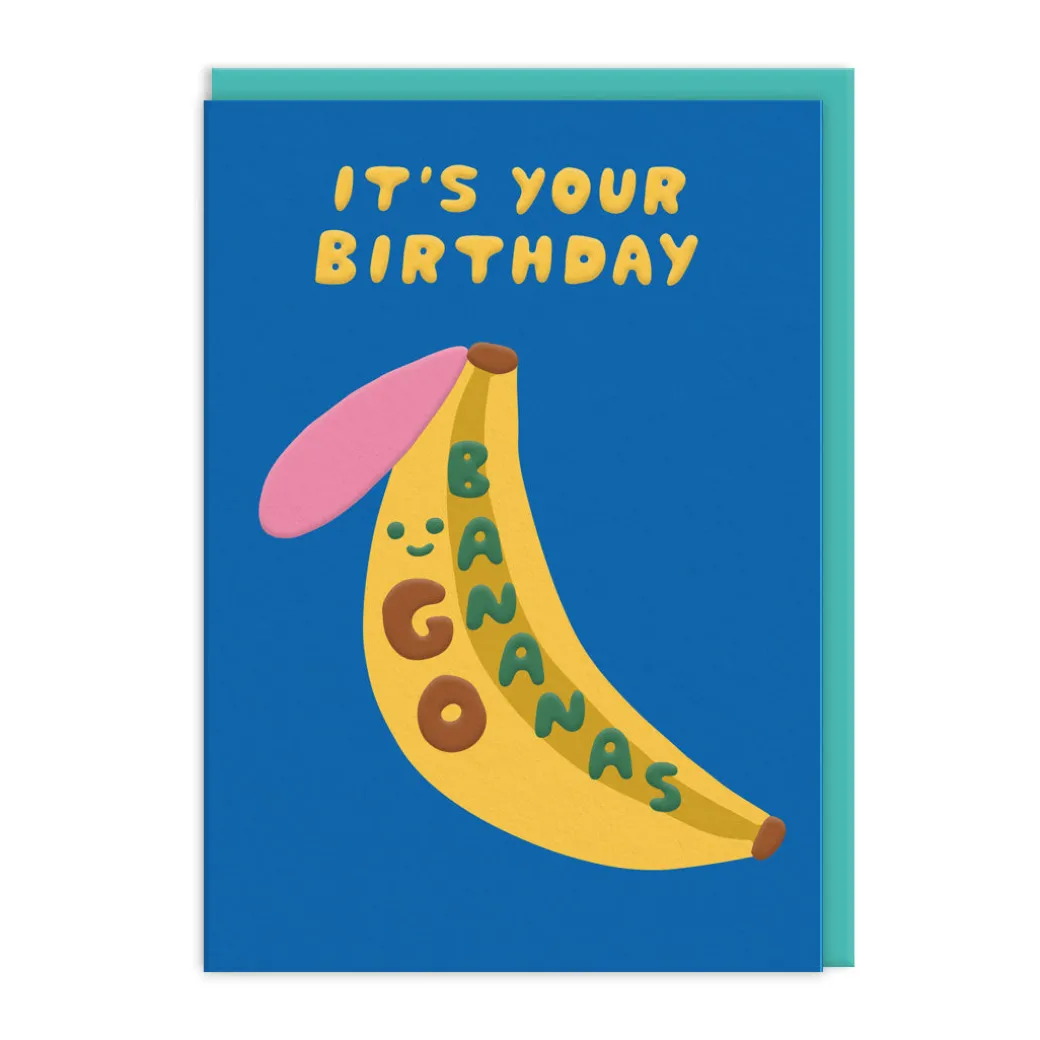 Go Bananas Birthday Card 🍌 | Ohh Deer