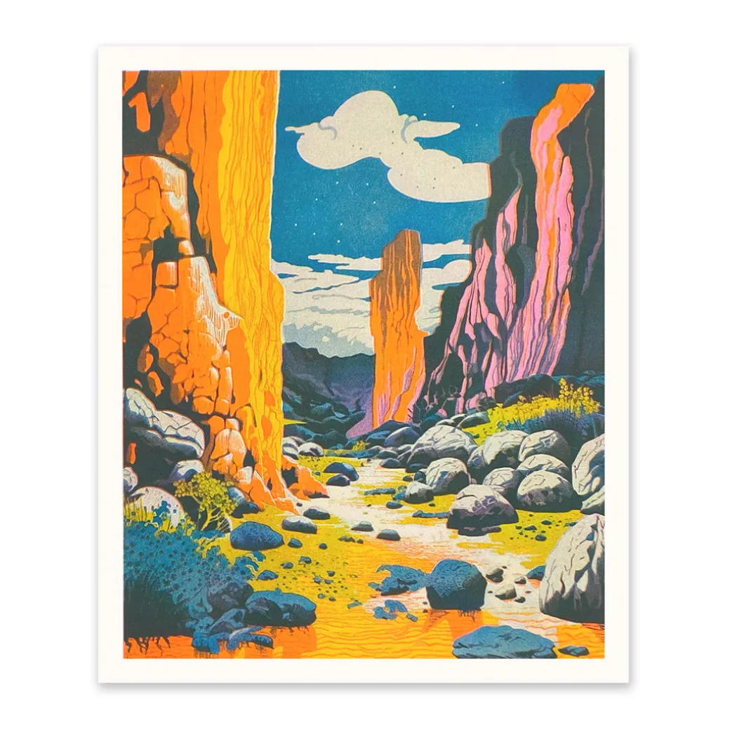 Grand Canyon Riso Print (12x10)