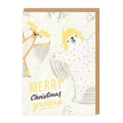 Grandad Snow Angel | Christmas Card | Ohh Deer