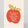 Greatest Teacher Plants Seeds Greeting Card | Ohh Deer