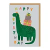 Happy Birthday Cute Dinosaur Card | Daria Solak on Ohh Deer