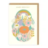 Happy Birthday Daisies Greeting Card