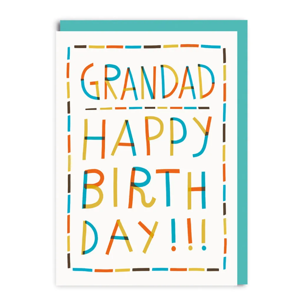Happy Birthday Grandad Card