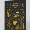 Happy Father's Day Cactus Landscape | Ohh Deer