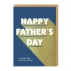 Happy Father's Day Typographic Father's Day Card | Ohh Deer