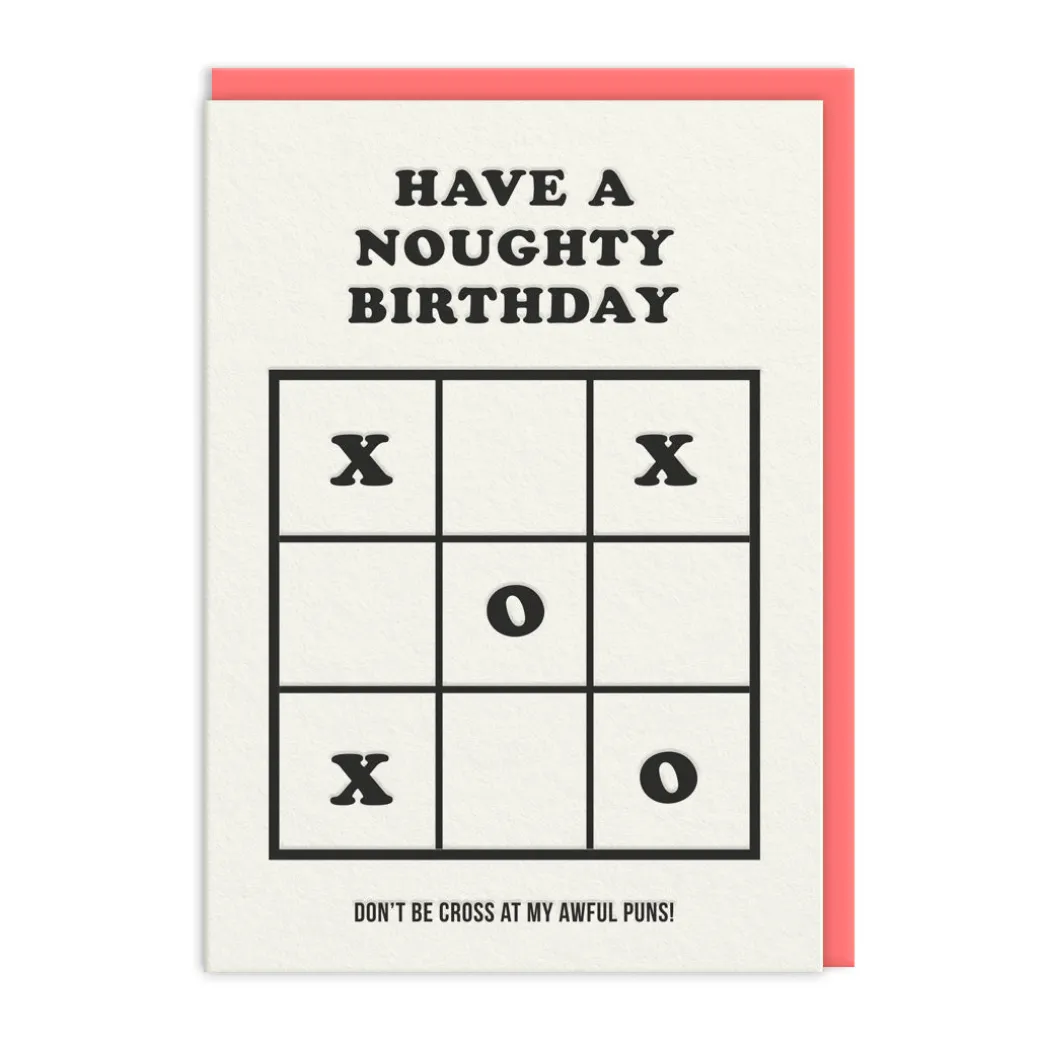 Have A Noughty Birthday Card
