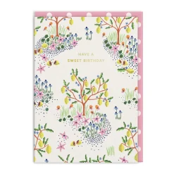 Have a Sweet Birthday Lemon Trees Greeting Card
