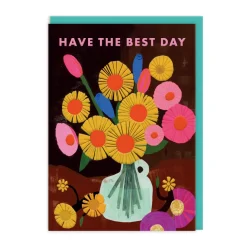 Have The Best Day Vase Birthday Card | Ohh Deer
