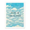 Head In The Clouds Riso Print (8x6)
