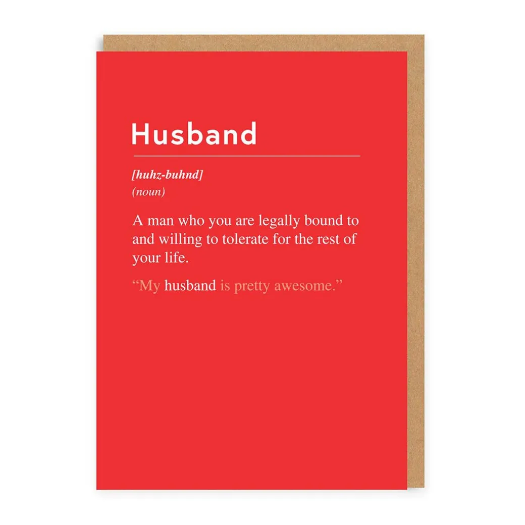 Husband Willing To Tolerate You Greeting Card | Ohh Deer