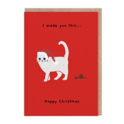 I Made You This (Poop) Christmas Card | Ohh Deer