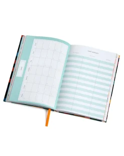 Japanese Toile 2025 Diary - A5 Diary with Weekly Views