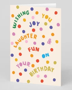 Joy Laughter Fun Birthday Card | Ohh Deer