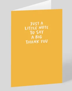 Little Note Big Thank You Card | Ohh Deer