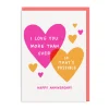 Love You More Than Ever Greeting Card