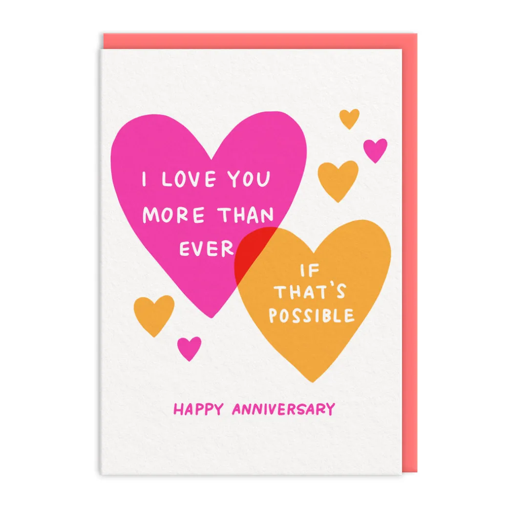 Love You More Than Ever Greeting Card