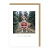 Maple Santa Christmas Card