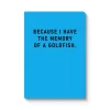 Memory Of A Goldfish Perfect Bound Notebook | Ohh Deer