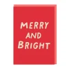 Merry And Bright Christmas Card | Ohh Deer