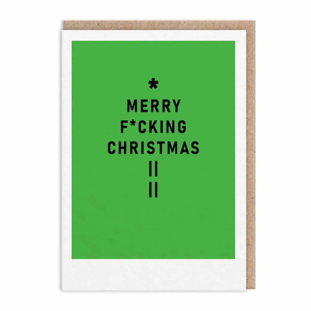Merry F**cking Christmas Card | Ohh Deer