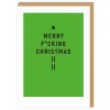 Merry F**king Christmas Greeting Card | Ohh Deer