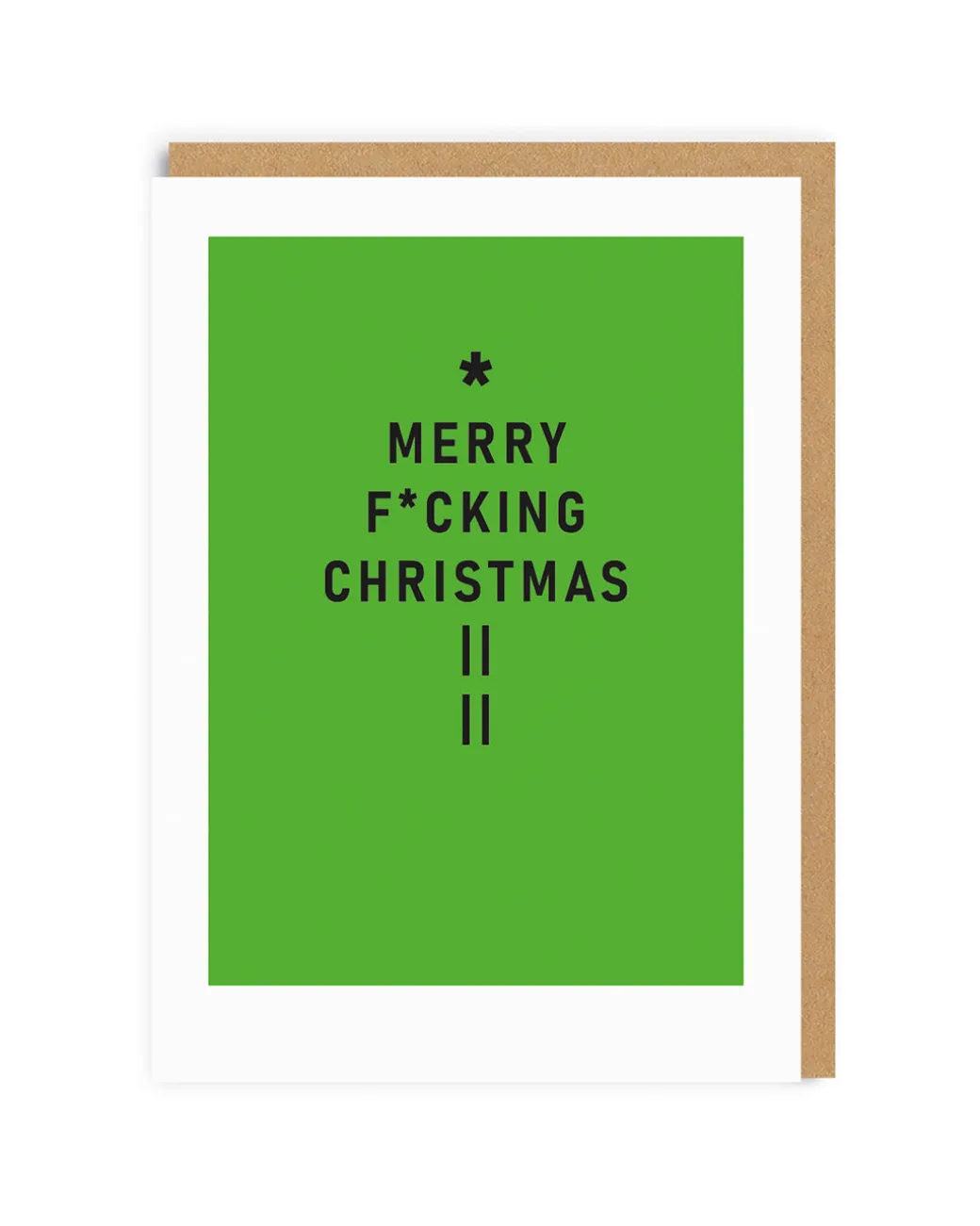 Merry F**king Christmas Greeting Card | Ohh Deer