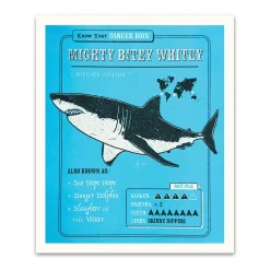 Mighty Bitey Whitey Riso Print (12x10)