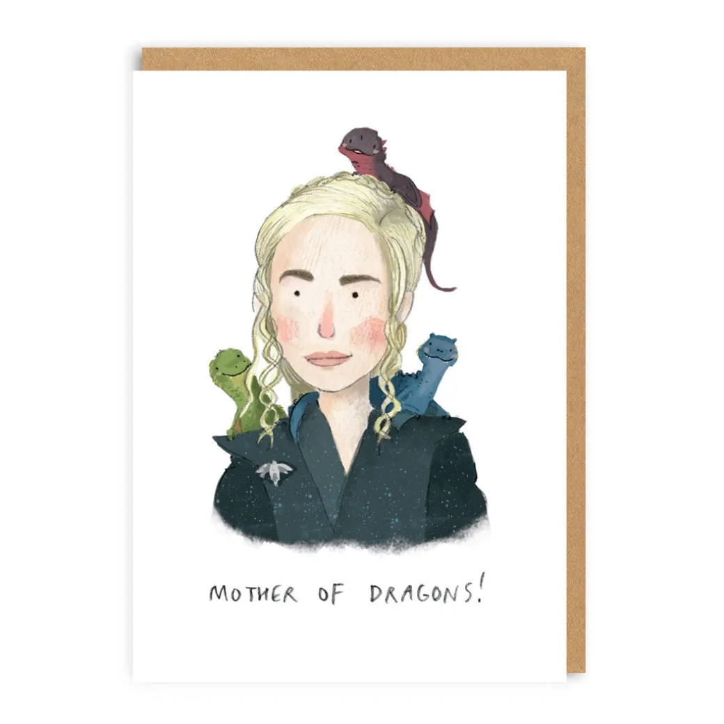 Mother of Dragons Greeting Card