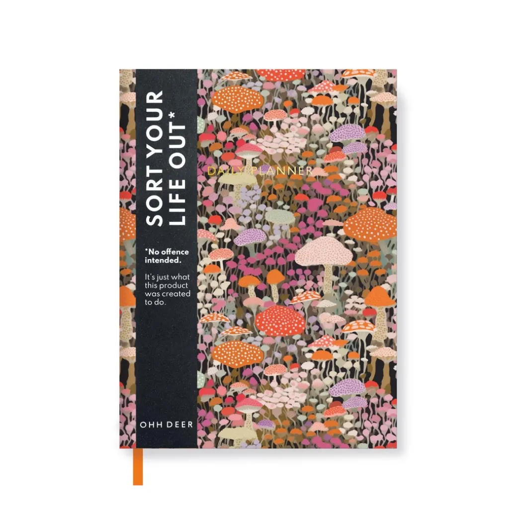 Mushroom Field A5 Daily Planner