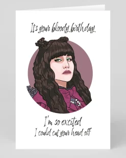 Nadja Cut Your Head Off Birthday Card | Ohh Deer