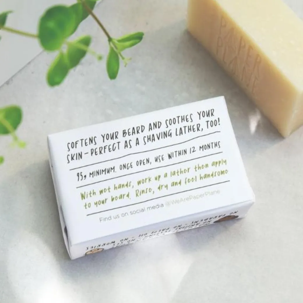 Natural Beard Soap Bar - Gift For Him - Vegan 🌱 | Ohh Deer