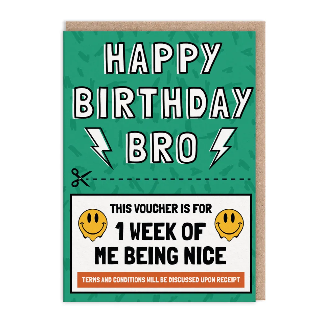 Nice For A Week Brother Birthday Card | Ohh Deer