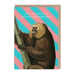 Night Before Greeting Card