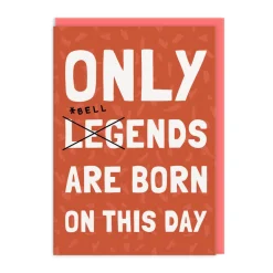Only 🔔🔚s Born On This Day Birthday Card | Ohh Deer