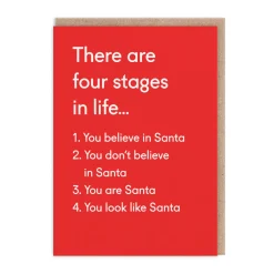 Pack of 9 Christmas Cards - Really Want, Define Good, Four Stages of C