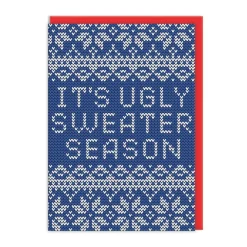 Pack of 6 Christmas Cards - Ugly Sweater Season