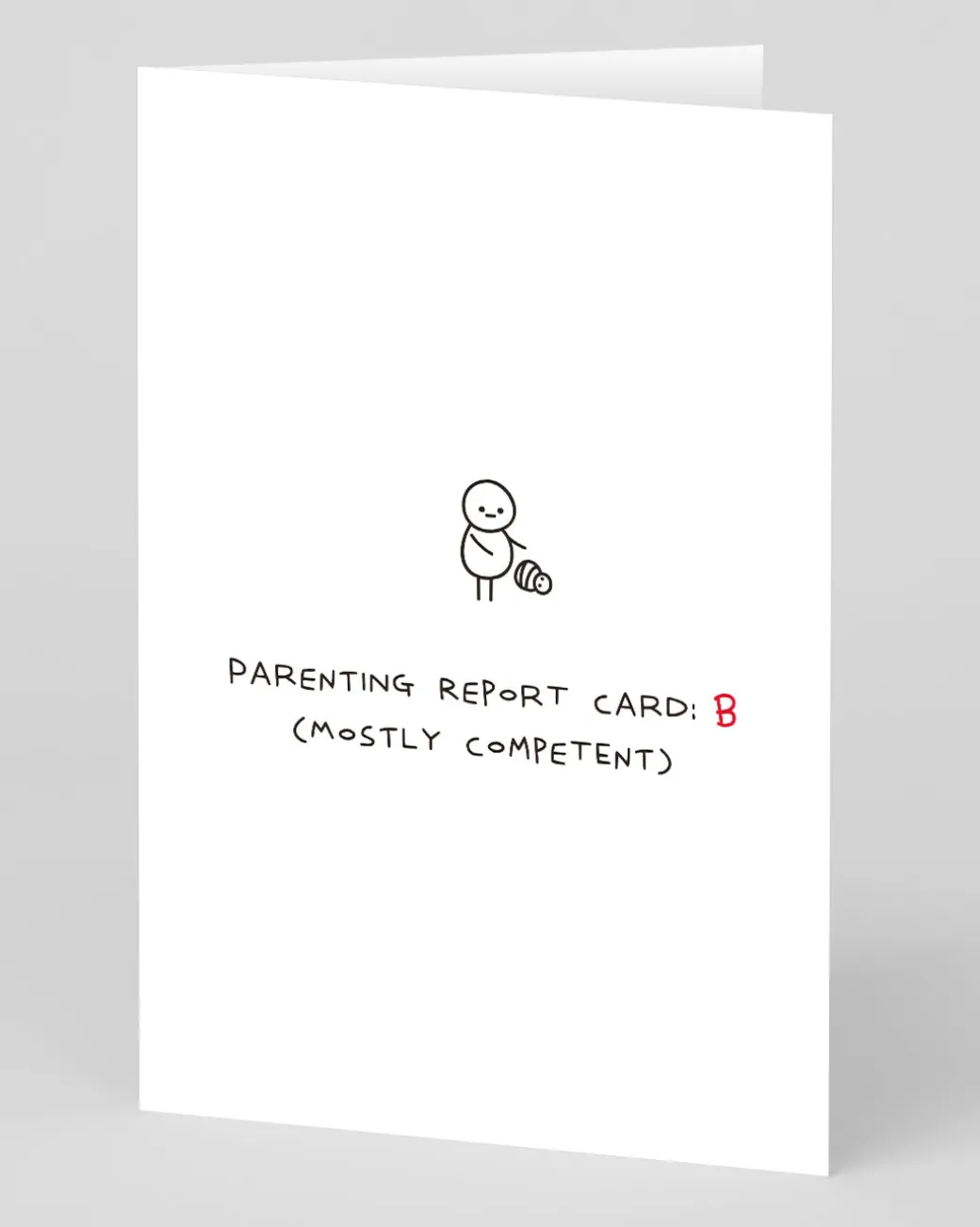 Parenting Report Greeting Card | Ohh Deer