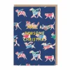 Pawsome Christmas Dogs Christmas Card | Ohh Deer