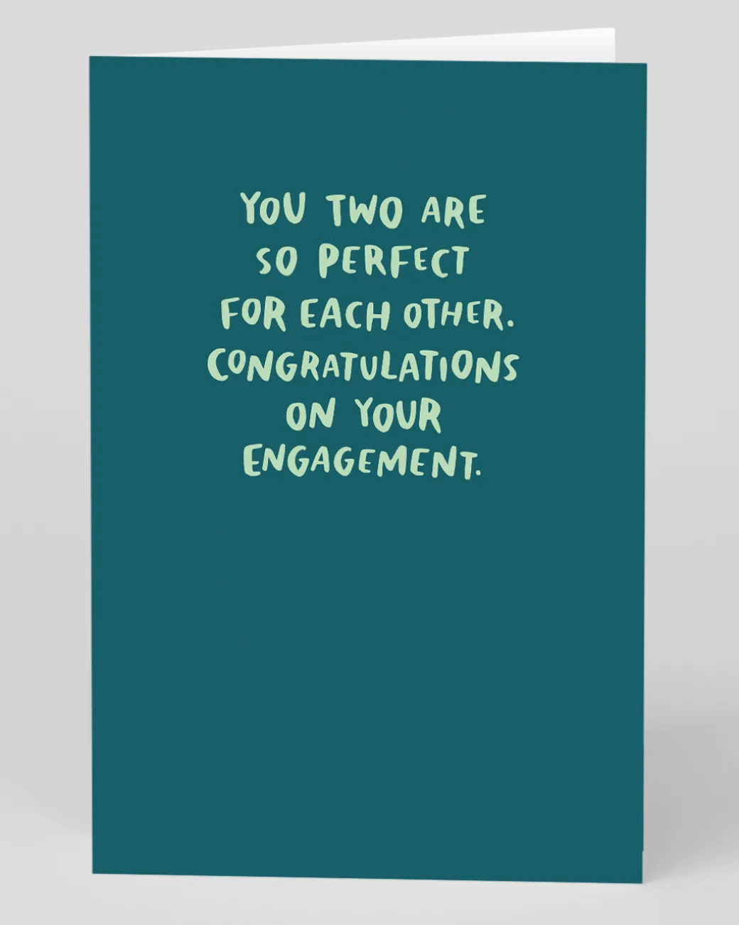 Perfect For Each Other Engagement Card | Ohh Deer