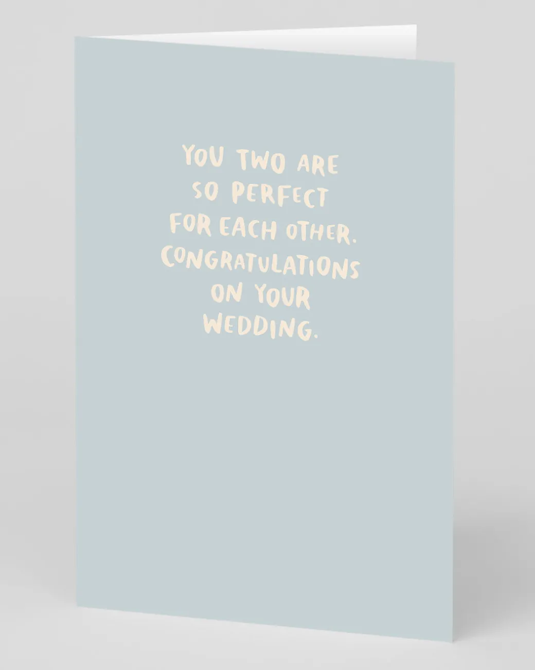 Perfect For Each Other Wedding Card | Ohh Deer