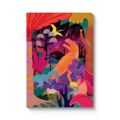Perhistoric Carnivores A5 Perfect Bound Notebook