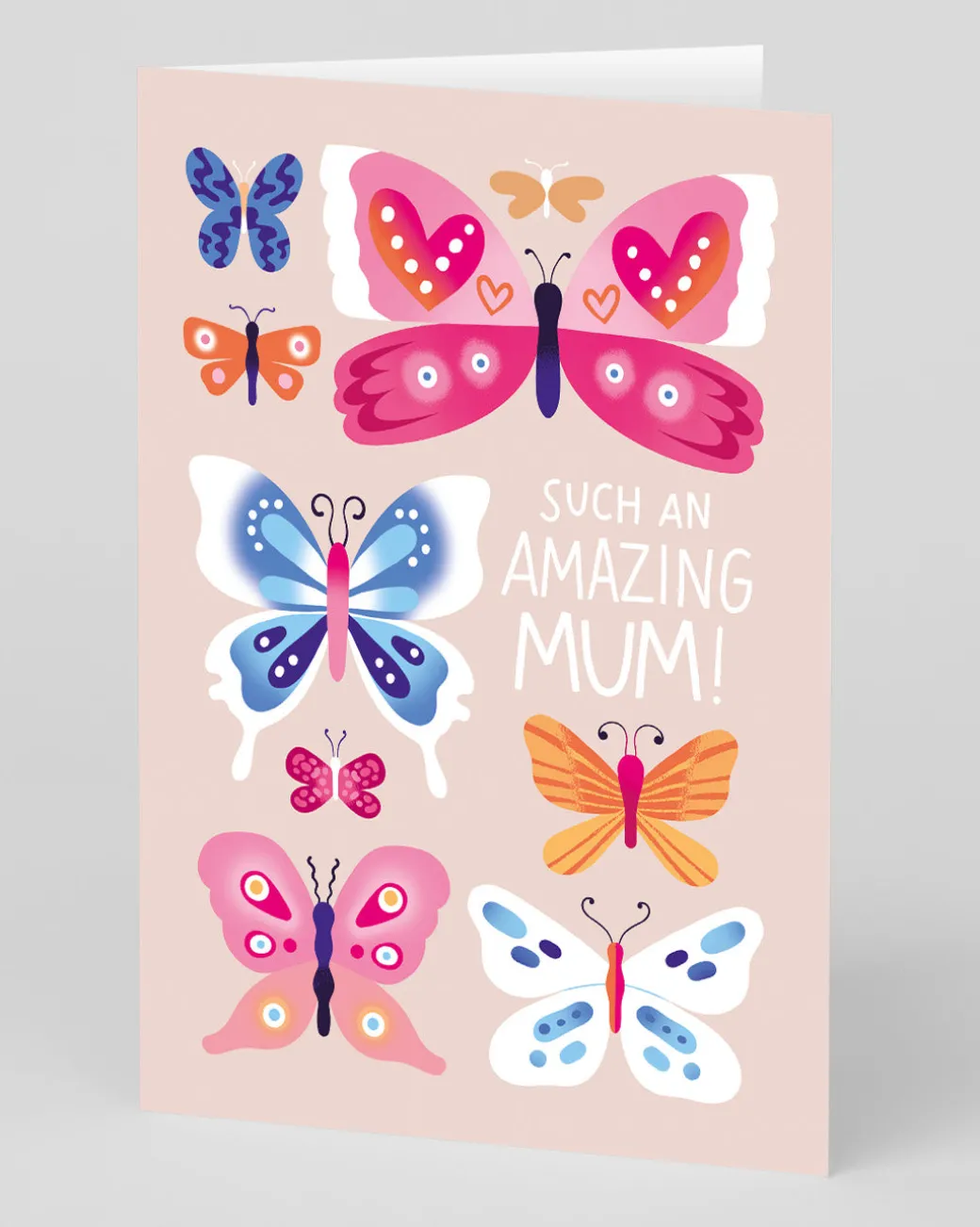 Personalised Amazing Mum Butterflies Greeting Card | Ohh Deer