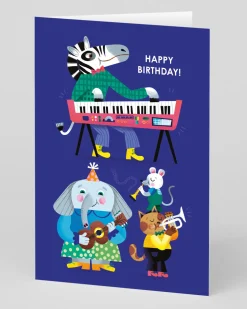 Personalised Animal Band Birthday Card | Ohh Deer