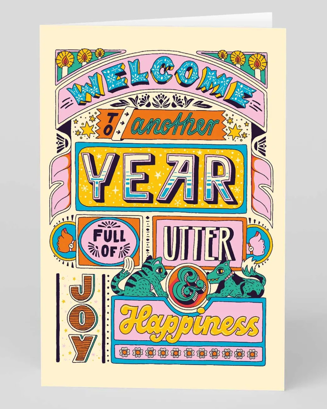 Personalised Another Year full of Happiness Birthday Card | Ohh Deer