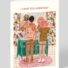 Personalised Bathroom Couple Card | Ohh Deer