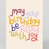 Personalised Be Filled With Joy Birthday Card | Ohh Deer