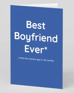 Personalised Best Boyfriend Ever Greeting Card | Ohh Deer