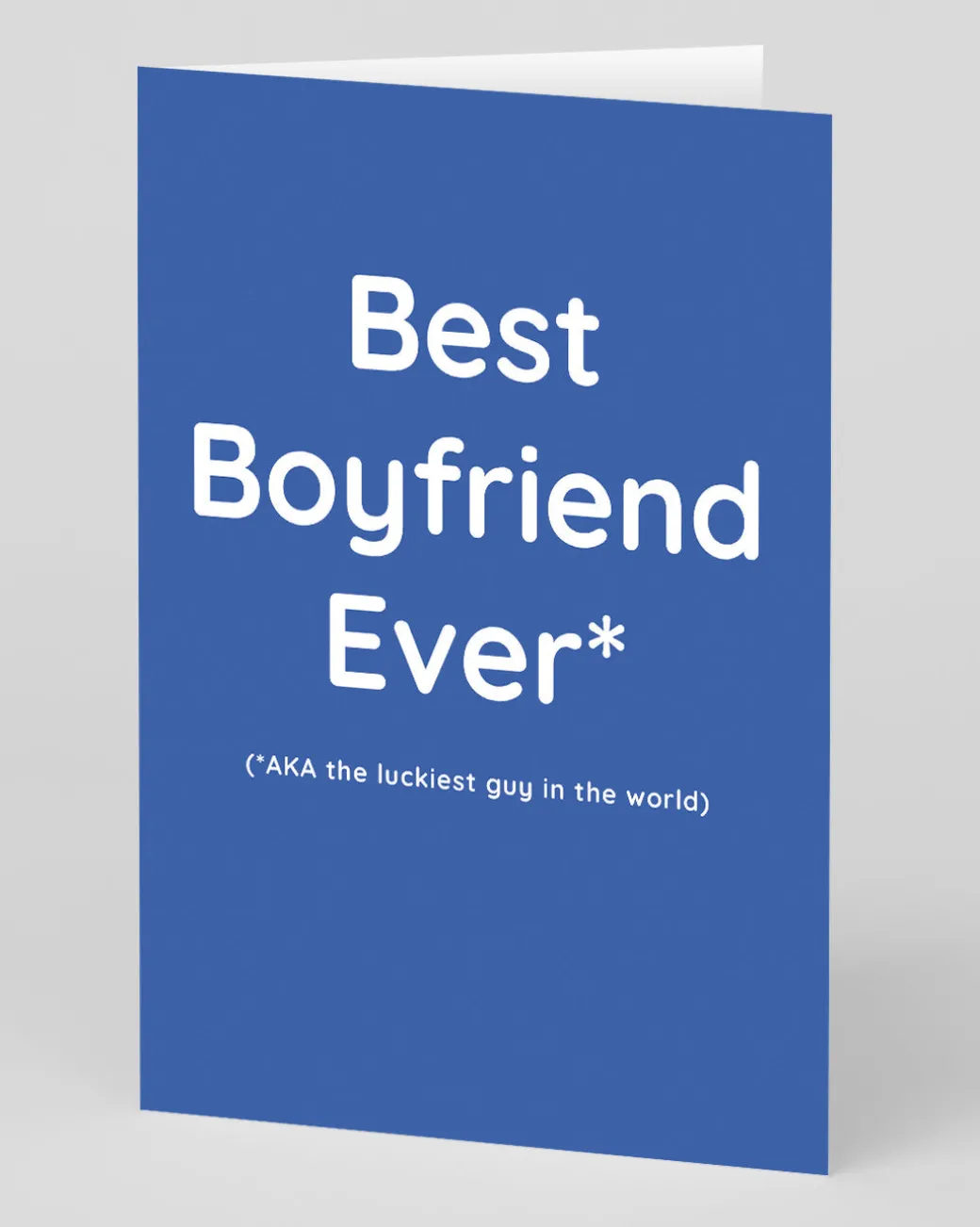 Personalised Best Boyfriend Ever Greeting Card | Ohh Deer
