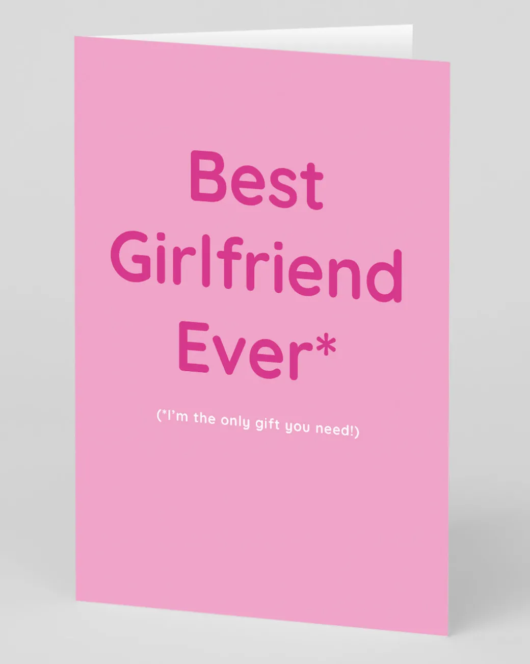 Personalised Best Girlfriend Ever Greeting Card | Ohh Deer